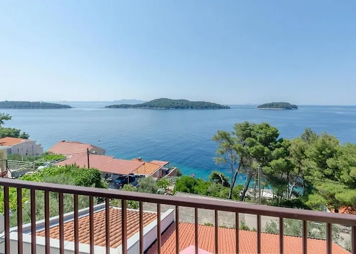Apartments By The Sea Prizba, Korcula - 12648 Апартаменты *